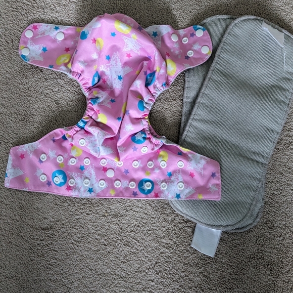 Bubbles - Simple Being Cloth Diaper - Picture 3 of 3